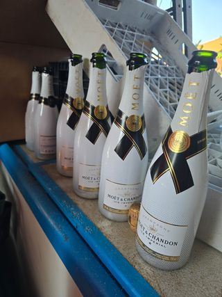 6 Bottiglie Moët & Chandon Ice Vuote