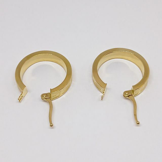 Pendientes Oro Aro Mediano Motivos