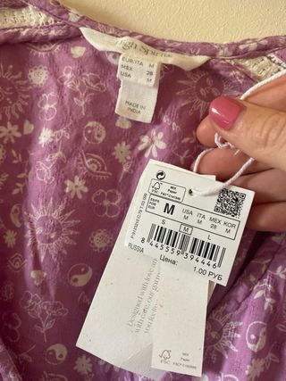 Vestido High Spirits morado - M
disponible etiquet