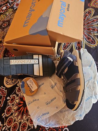 Sandalias Mayoral niño - Azul Marino