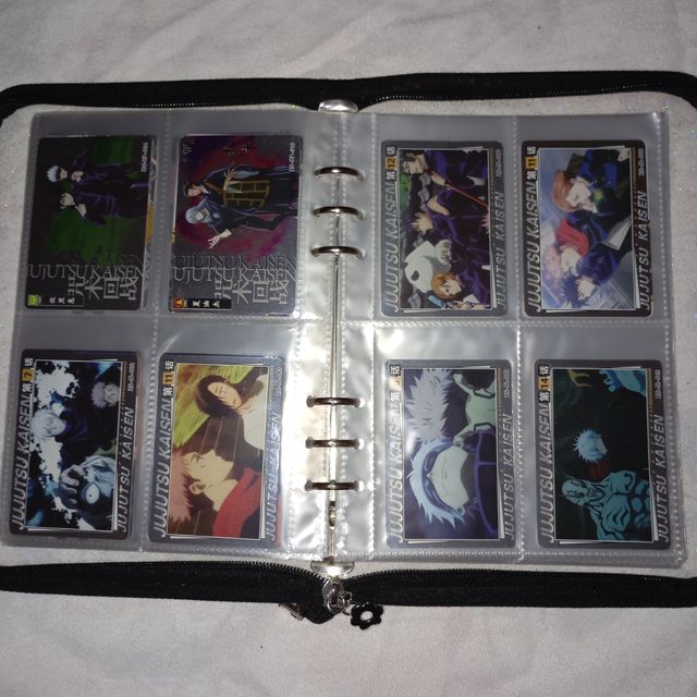 Álbum con cartas de jujutsu Kaisen 