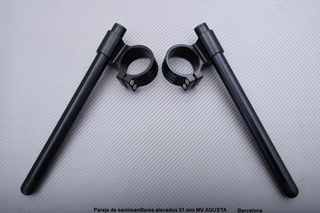 Pareja de semimanillares elevados 51 mm MV AGUSTA