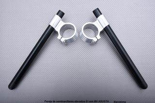 Pareja de semimanillares elevados 51 mm MV AGUSTA