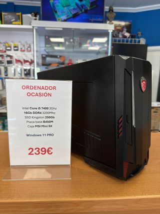 Ordenador MSI Mini-PC Ocasión