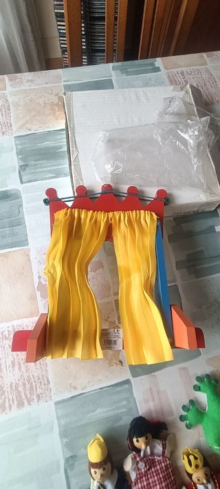 Teatrillo marionetas dedo