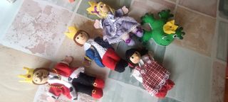 Teatrillo marionetas dedo