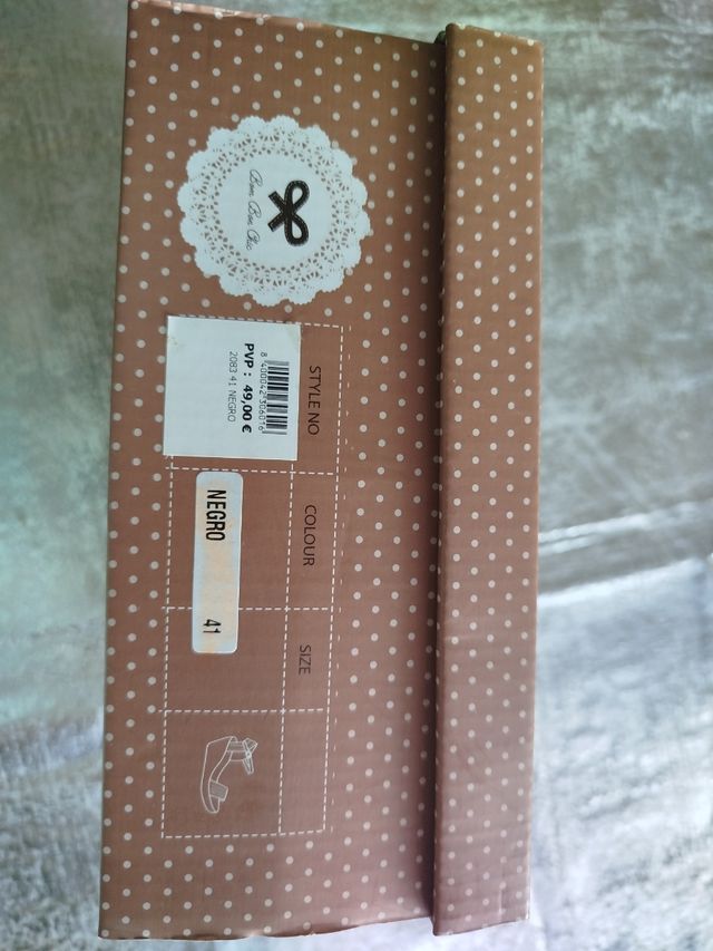 Cuñas Bom Bom Chic negras