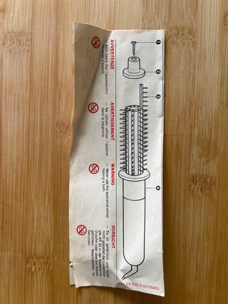Girmi AR 20 Spazzola arricciacapelli vintage
