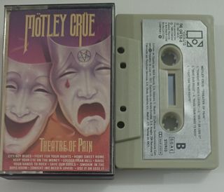 Motley Crüe - Theatre of Pain Cinta Cassette Heavy
