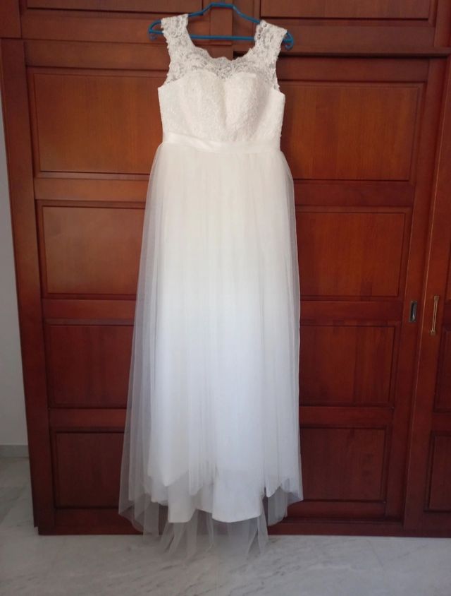 Vestido novia blanco
