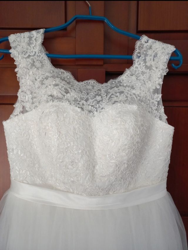 Vestido novia blanco