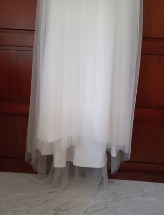 Vestido novia blanco 