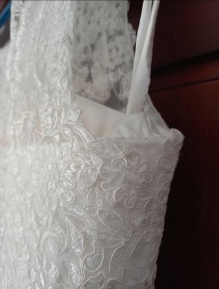 Vestido novia blanco 