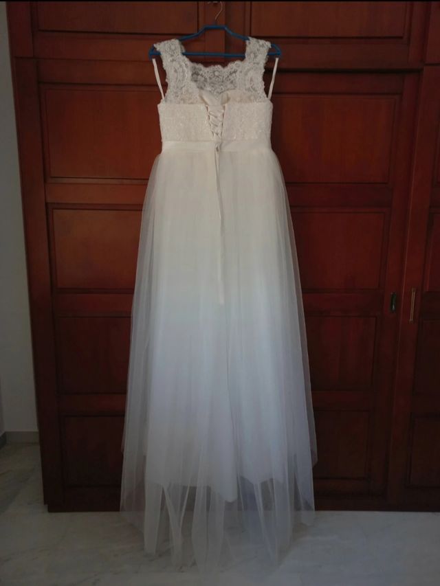 Vestido novia blanco