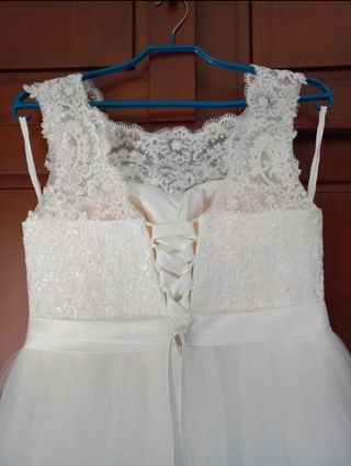 Vestido novia blanco 