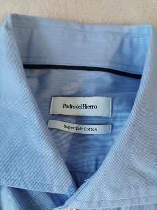 Camisa Pedro del Hierro azul