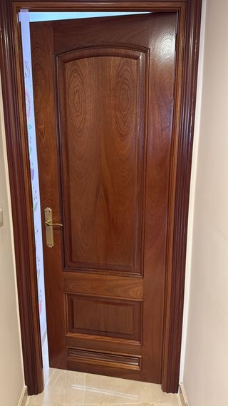 Puertas roble macizo en perfecto estado