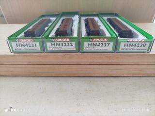 4 Coches Arnold Renfe N 1:160