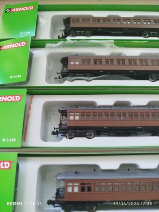 4 Coches Arnold Renfe N 1:160