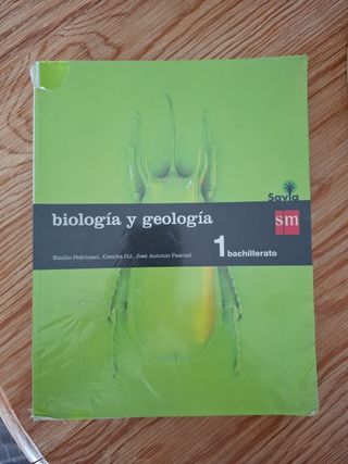 Biología y geología. 1 Bachillerato. Savia (Spa...