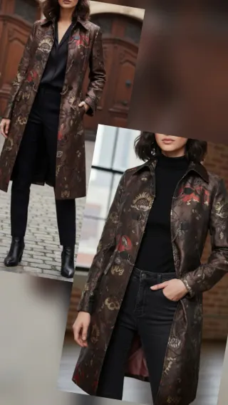 GABARDINA/CARDIGAN/CHAQUETA LARGA