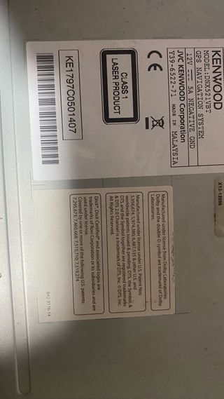 Radio Kenwood DNX521VTB GPS