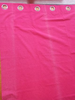 Cortinas rosas