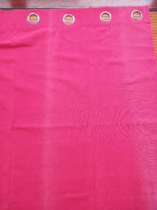 Cortinas rosas