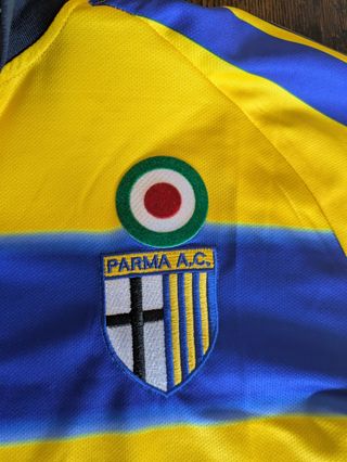 Camiseta Futbol Retro Parma 