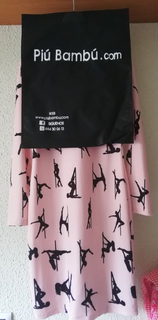 Vestido bailarinas rosa Piú Bambú