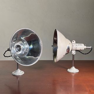 Lampe industriali vintage anni '40