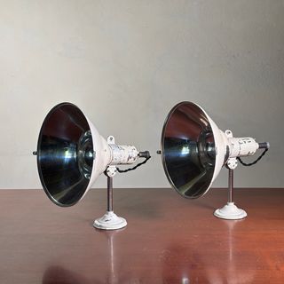 Lampe industriali vintage anni '40
