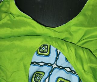 Bolsa Surkana - Tela, Verde & Azul
