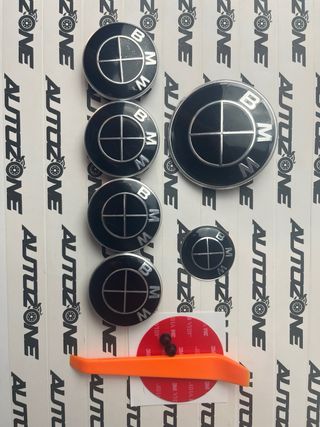 Pack emblemas BMW Negros para XM G09