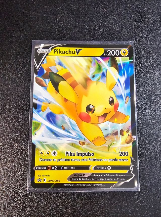 Pack Pikachu V Promocionales Pokemon en Español
