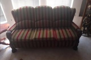 Sofá cama/2 silllones