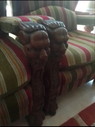 Sofá cama/2 silllones