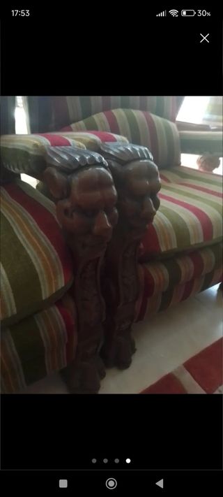 Sofá cama/2 silllones