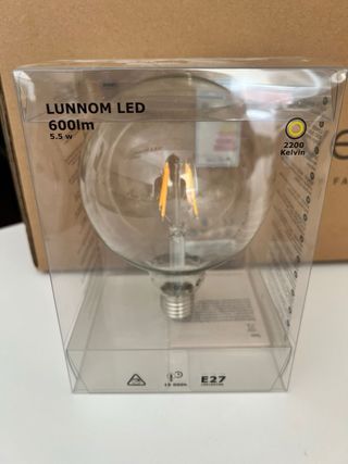 Lámpara techo vidrio Ikea