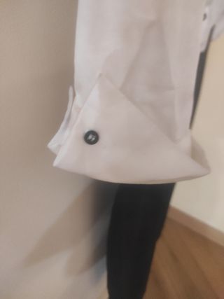 Vestido ZENDRA blanco y negro - talla L