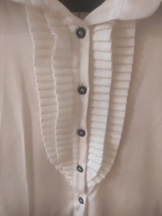 Vestido ZENDRA blanco y negro - talla L