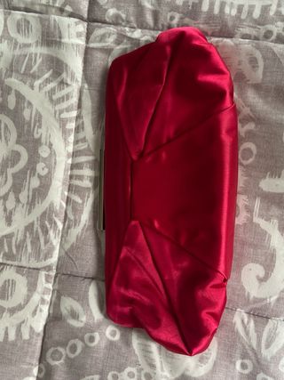 Bolso de mano fucsia