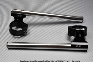 Pareja semimanillares reclinables 50 mm TRIUMPH M2