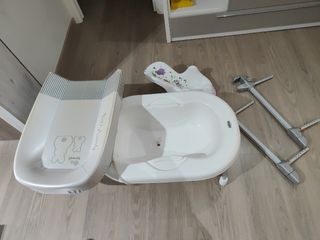 Bañera Brevi bebé c/cambiador