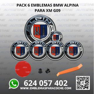Pack emblemas BMW Alpina para XM G09