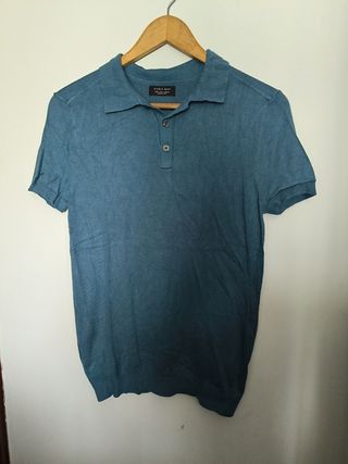 Polo Zara Man manga corta - S