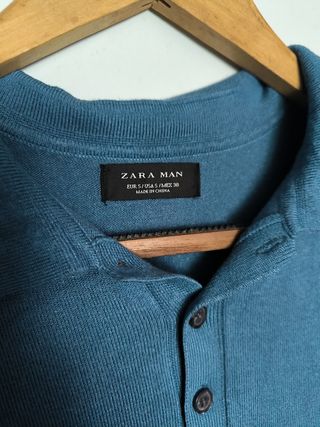 Polo Zara Man manga corta - S