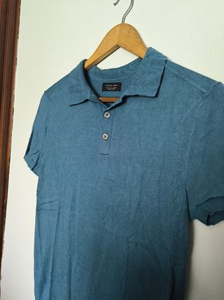 Polo Zara Man manga corta - S