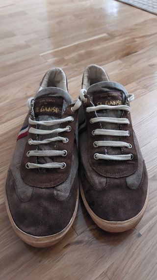Zapatillas El Ganso marrón-gris