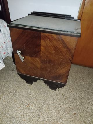 Mesilla noche vintage madera